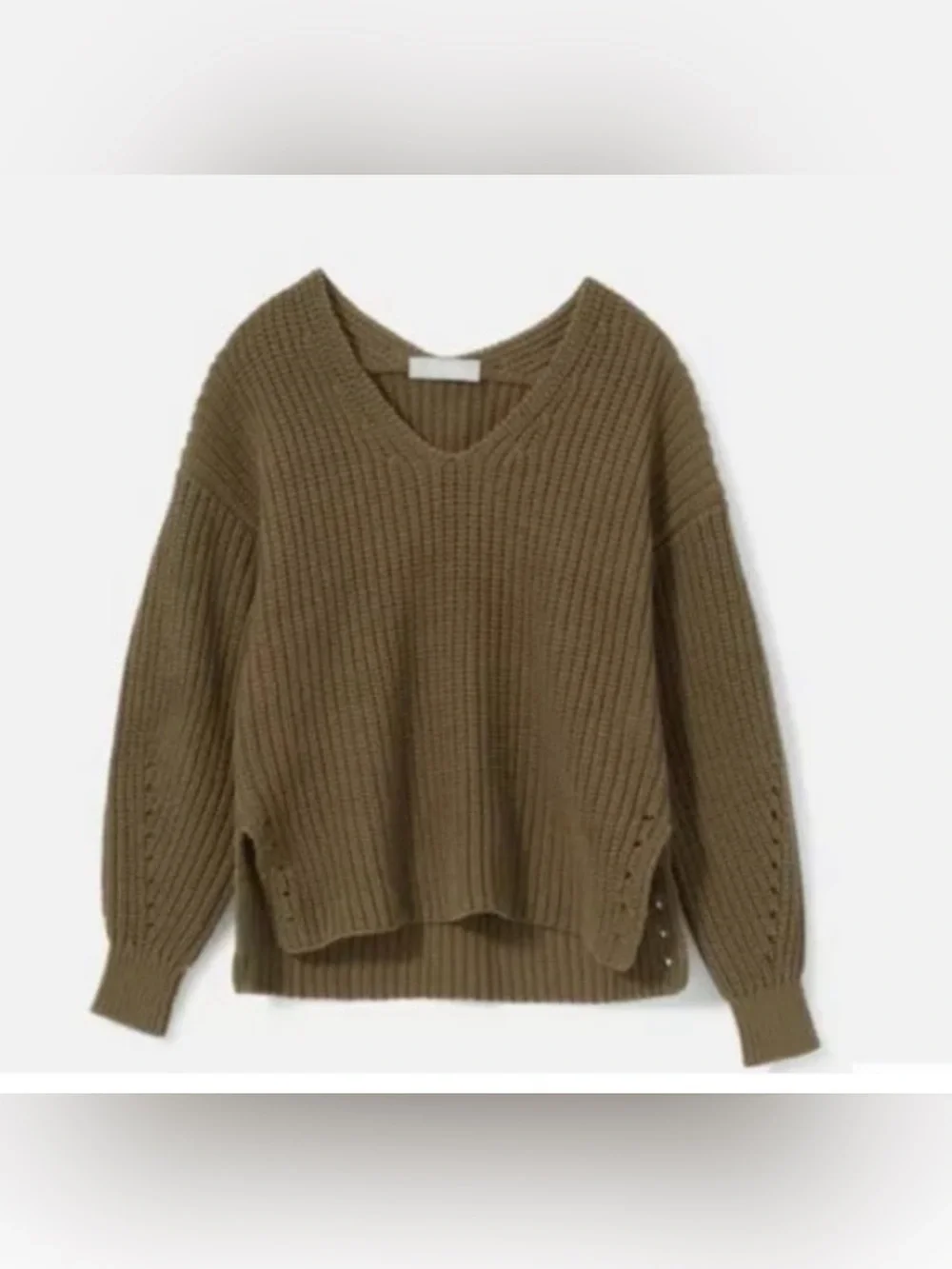 Everlane Knit V Neck Sweater , Small